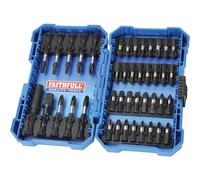 Faithfull 42 Piece Impact Screwdriver Bit Set