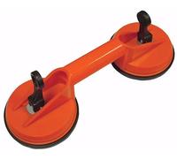 Faithfull 7680140700 Double Pad Suction Lifter 120Mm Pads