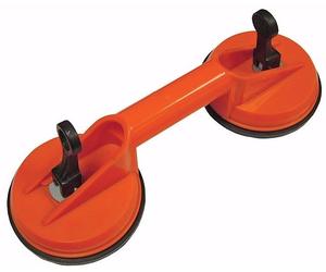 Faithfull 45Kg Double Suction Lifter Pad For Glass/Window/Mirror/Sheet Metal