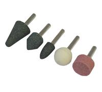 Faithfull 5-Piece Mounted Grinding Stones Set For Drills