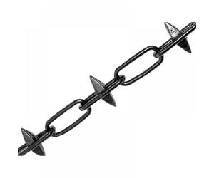 Faithfull 51312JK Spike Chain Black Japanned 6Mm X 5M Box - Max. Load 250Kg