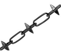 Faithfull 51312Jk Spike Chain Black Japanned 6mm X 5M Box - Max Load 250Kg Faichbox6Sb