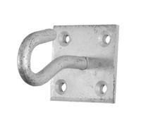 Faithfull 51324Ge Hook On Plate - Galvanised Faichghook