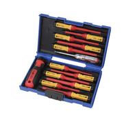 Faithfull FAISDVDES13I 13 Piece Interchangeable VDE Screwdriver Set