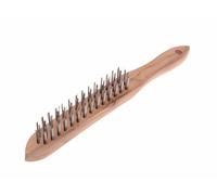 Faithfull 580/3 Lightweight Scratch Brush With 3 Rows Of Durable Bristles