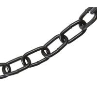 Faithfull 5mm X 10M Black Japanned Chain - Heavy Duty 160Kg Load Capacity