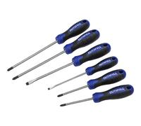 Faithfull 6 Piece Screwdriver Soft Grip Set