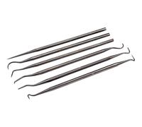 Faithfull 6 Piece Stainless Steel Hook and Pick Set