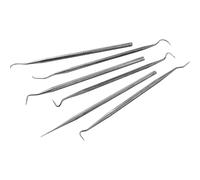 Picks & Carvers Set 6 Piece Stainless Steel, 5mm x 160mm x 100mm