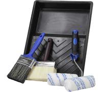 Faithfull 6 Piece Wood Care Paint Brush and Roller Kit