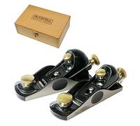 Faithfull FAIPLANEBPS No.9.1/2 & No.60.1/2 Block Planes in Wooden Box