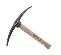 Faithfull Mortar Pick - Double Point - Bricklayers Tool with FSC Certified Hickory Handle for Raking Mortar & Digging Clay - 300mm (12in)