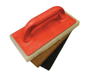 Faithfull 6303034100 Scouring Pad Holder + Fine Medium & Coarse Pads