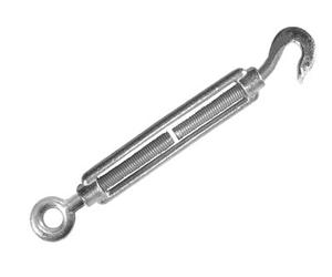 Faithfull 69340Ge Straining Screw 10mm Hook & Eye Galvanised 133mm Faichscrew10