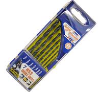 Faithfull FAIF7PSET HSS Drill Bit Set of 7 1/16-1/4 x 1/32