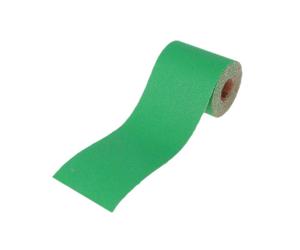 Faithfull 710779 Aluminium Oxide Sanding Paper Roll Green 100Mm X 50M 120G