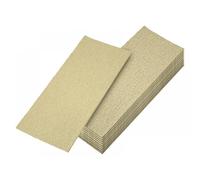 Faithfull Clip On 1/2 Sanding Sheets 115mm x 280mm Assorted Pack of 5