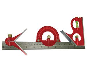 Faithfull 716G16 Combination Square Set 300Mm (12In)