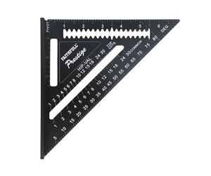 Faithfull 744210 Prestige Quick Square Black Aluminium 178Mm (7In)