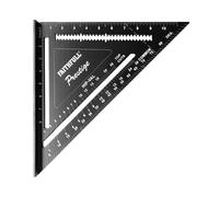 Faithfull 744212 Prestige Quick Square Black Aluminium 300Mm (12In)