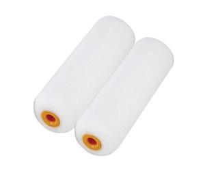 Faithfull 750448R4/750448R16 Foam Mini Roller Refills 100mm (4In) Pack Of 2 Fairmini2F