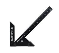 Faithfull 75R100 Prestige Centre Finder Gauge Black Aluminium 100Mm