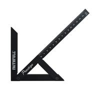 Faithfull 75R150 Prestige Centre Finder Gauge Black Aluminium 150Mm