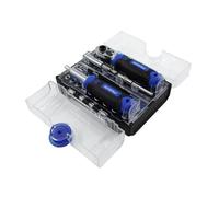 Faithfull 78 Piece Screwdriver and Socket Set with Ratchet Screwdriver, Bits and 4-12mm Sockets.