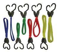 Faithfull Flat Bungee Cord Set 8 Piece FAITDBUNG8