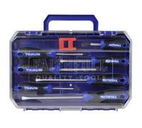 Faithfull 8 Piece Soft Grip Assorted Screwdriver Set SL, PZ, PH FAISDSET8PR