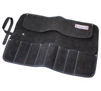 Faithfull 8 Pocket Leather Chisel Roll 33 x 47cm 13 x 18.1/2in FAILCR8B