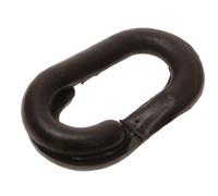 Faithfull 8mm Plastic Joining Links - Black (4 Pieces)