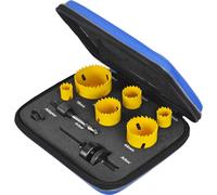 Faithfull 9 Piece Professional Holesaw Kit