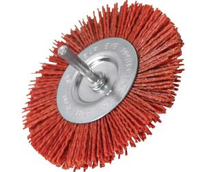 Faithfull Abrasive Nylon Bristle Wheel Brush