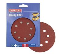 Faithfull ADHL150C 60-Grit Hook and Loop DID2 Sanding Disc