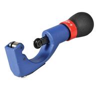 Faithfull Pipe Cutter 6 - 42mm - Adjustable Pipe Cutting Tool with Steel Wheel & Rollers for Copper, Brass, Aluminium & Light Guage Steel Tubing