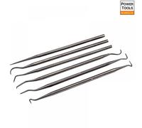 Faithfull Hook & Pick Set – 6 Piece Stainless Steel 5mm x 160mm x 100mm
