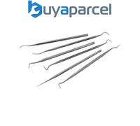 Faithfull Hook & Pick Set – 6 Piece Stainless Steel 5mm x 160mm x 100mm