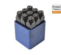 Faithfull AFS0352 Number Punch Set 10Mm