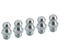 Faithfull Agn8421 Grease Nipple Straight 1/4In Unf Pack 5 Faiggn14Unf
