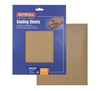 Faithfull AGPP5M 230 x 280mm Glasspaper Medium Sheets (Pack of 5)