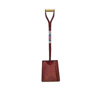 Faithfull FAIASS2MYDT All Steel Contractors Treaded Square Mouth Shovel (No2) MYD Handle