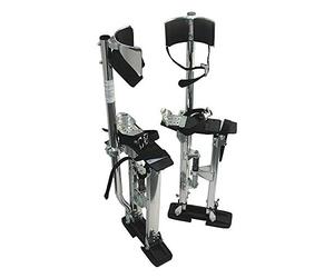 Faithfull Aluminium Decorators Stilts 114kg (250lb) Load Bearing. Adjustable height 450-750mm, with Carry Bag