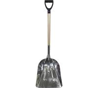 Faithfull FAIGRAIN Grain Shovel Aluminium - Wood Handle