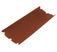 Faithfull Aluminium Oxide Floor Sanding Sheets 203 X 475Mm 40G in Red Faithfull Red