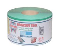 Faithfull - Aluminium Oxide Paper Roll Green 115 mm x 50m 80g -