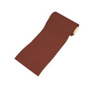 Faithfull 000528 Aluminium Oxide Sanding Paper Roll Red Heavy-Duty 115Mm X 10M 80G