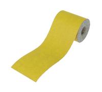 Faithfull Aluminium Oxide Sanding Paper Roll Yellow 115mm X 50M 80G Faiar11580Y