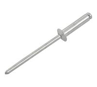 Faithfull Aluminium Pop Rivets 3mm 12mm Pack of 100