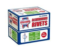 Faithfull Aluminium Rivets FAIAR5M500 5 mm Medium Pack of 500